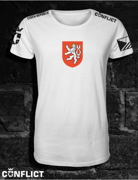 Tričko sportovní CZECH REPUBLIC bílá