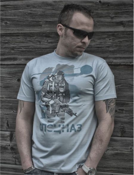 T-shirt Specnaz white