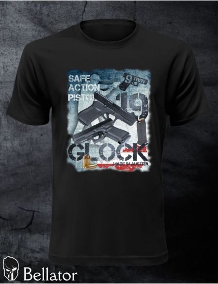 Tričko Glock 19 černá