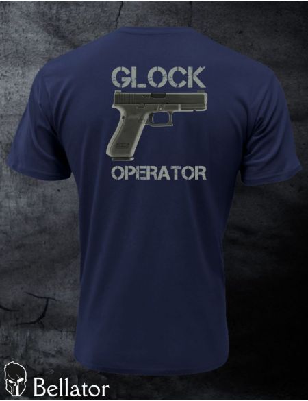 Tričko Glock operátor tmavě modrá
