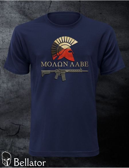 Tričko Molon Labe Olivová