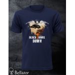 Tričko Black hawk down L tmavě modrá