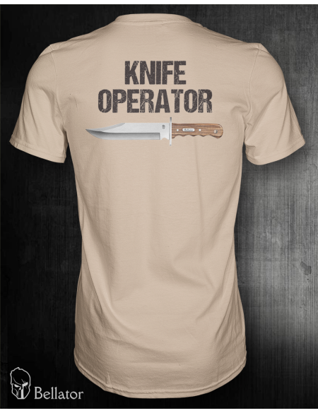 Tričko Knife Operator pouštní