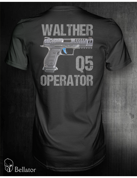 Tričko Walther Q5 Operator černá