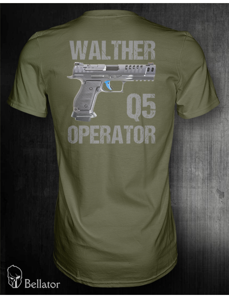 Tričko Walther Q5 Operator Olivová