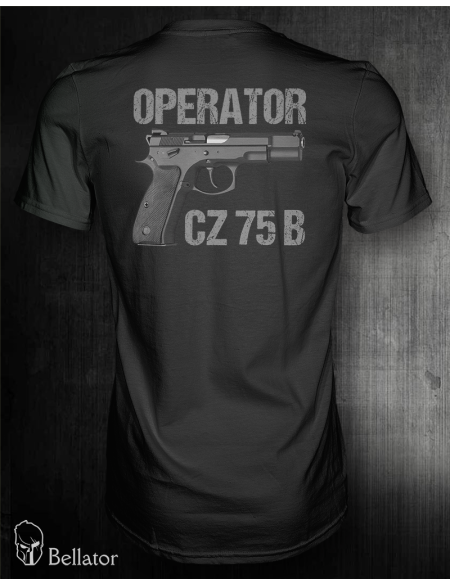 Tričko CZ 75 B Omega operator černá