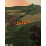 Camouflage T-shirt Czech lion orange 