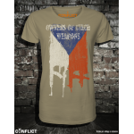 Owners of the Czech Queer T-shirt khaki 