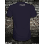 T-shirt face mask Navy M