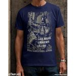 T-shirt face mask Navy XL
