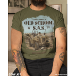 T-shirt SAS old school olive S