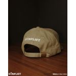 Khaki Conflict Lion Metal Buckle Wallet