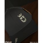 Flexfit Kšiltovka s Conflict štítem 6panel - Grafitová S/M