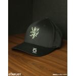 Flexfit Kšiltovka s lvíčkem 5panel - Černá/béžová