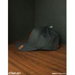 Flexfit Cap with lion print 5panel - Black/Orange S/M