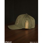 Flexfit Kšiltovka s Conflict štítem 6panel - olivová L/XL