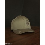 Flexfit Kšiltovka s lvíčkem štítem 6panel - olivová